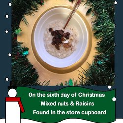 On the 6th day of porridge....